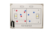 Whiteboard 60 x 45 - Floorball Taktiktavle - incl. pen og magneter