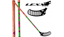 Lexx Black Wolf 32 - Floorballstave - Grøn/Orange