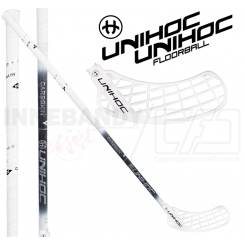 Unihoc Sonic Carbskin Feather Light 26 white - Floorballstav