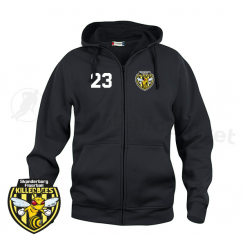 Hættetrøje m. lynlås - Skanderborg Killerbees - Hoody Full Zip