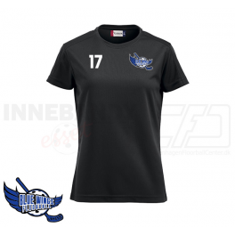 Trænings T-shirt - Blue Wings Floorball - ICE-T Ladies sort