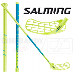Salming Hawk UltraLite 27 - fluogreen / blue