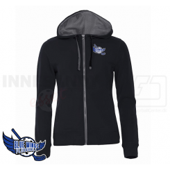 Hættetrøje Dame - Blue Wings Floorball - Classic Hoodie Fullzip