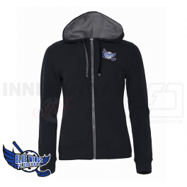 Hættetrøje Dame - Blue Wings Floorball - Classic Hoodie Fullzip