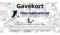 Gavekort 1,-