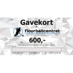 Gavekort 600,-