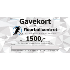 Gavekort 1.500,-