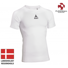 Baselayer Shirt S/S, hvid - Landshold Regionshold