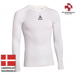 Baselayer Shirt L/S, hvid - Landshold Regionshold
