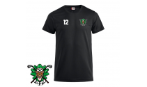 Opvarmnings T-shirt - Egedal Floorball Klub - ICE-T Sort