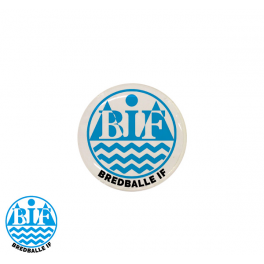 End cap med logo - Bredballe IF