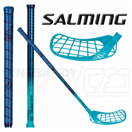 Salming Q2 Mid 35 (72 cm) blue/cyan blue Salming Q2 Mid 35 (72 cm) blue/cyan blue
