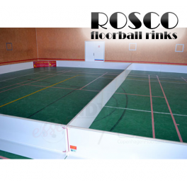 Rosco Floorball Bande Stykker - Splitter Stykke 2m, hvid