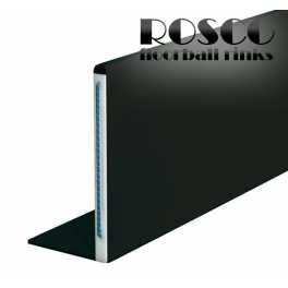 Rosco Floorball Bande Stykker - ACTIVE - 2 meter bandestykke, sort