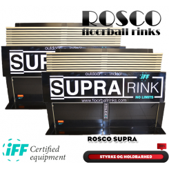 Rosco Floorball Bander - SUPRA - Fullsize bane 20x40 meter, hvid - IFF Godkendte