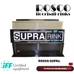 Rosco Floorball Bander - SUPRA - MotionsFloorball bane 10x20 meter, hvid - IFF Godkendte