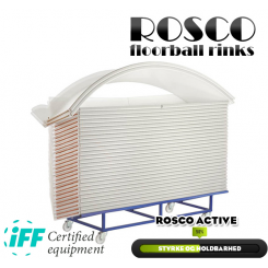 Rosco Floorball Bander - ACTIVE - MotionsFloorball bane 10x20 meter, hvid