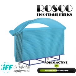 Rosco Floorball Bander - ACTIVE - MotionsFloorball bane 10x20 meter, lyseblå