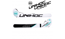 Unihoc Stavtaske Supersonic white/black/turquoise Jr