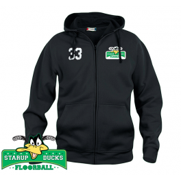 Hættetrøje m. lynlås - Starup Ducks - Hoody Full Zip