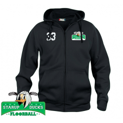 Hættetrøje m. lynlås - Starup Ducks Ladies - Hoody Full Zip