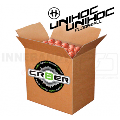 Unihoc Crater Floorballbold Boks - 100 stk. - Laks