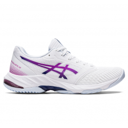 Asics Netburner Ballistic FF 3 - Dame - white/orchid