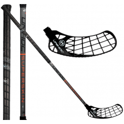 Unihoc Iconic Superskin SLIM FL 29 graphite/orange - Floorballstav