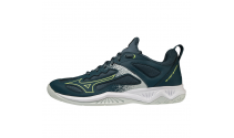 Mizuno Ghost Shadow Herre misty blue/neo lime