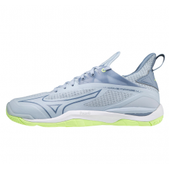 Mizuno Wave Mirage 4 Dame heather/blue/neo lime