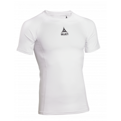 Select Baselayer S/S T-shirt - Light Compression - white