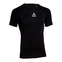 Select Baselayer S/S T-shirt - Light Compression - black