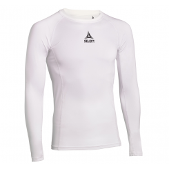 Select Baselayer L/S T-shirt - Light Compression - white