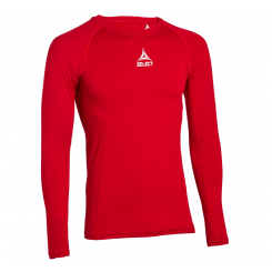 Select Baselayer L/S T-shirt - Light Compression - red