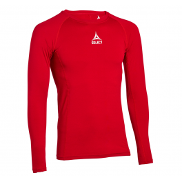 Select Baselayer L/S T-shirt - Light Compression - red Select Baselayer L/S T-shirt - Light Compression - red