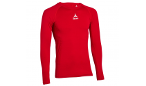 Select Baselayer L/S T-shirt - Light Compression - red