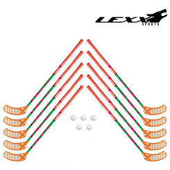 Lexx Blackwolf 32 stavsæt - Orange - 10 stave og 5 bolde
