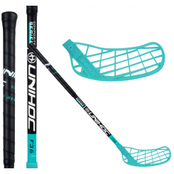 Unihoc Niño Youngster Composite 36 white/turquoise - Floorballstav