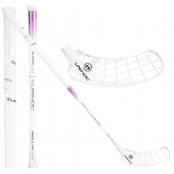 Unihoc Iconic Superskin REG Oval FL 29 white - Floorballstav