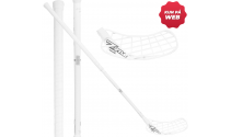 Zone Hyper Air Curve 2.0° 27 white - Floorballstav
