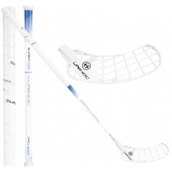 Unihoc Iconic Superskin PRO Oval TI 26 white - Floorballstav