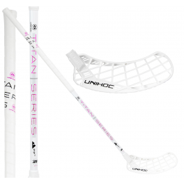 Unihoc Epic Superskin PRO Feather Light 29 white/pink - Floorballstav