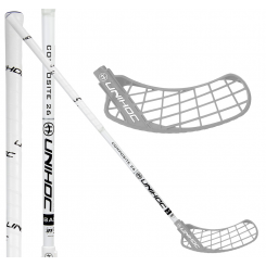 Unihoc Sonic Composite 26 white/grey - Floorballstav