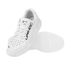 Unihoc U5 Pro LowCut Junior Unisex - white / silver