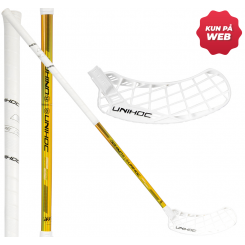 Unihoc Epic Curve 3.0° Pro 26 white/gold - Floorballstav