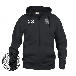 Hættetrøje m. lynlås - Midtsjælland Floorball - Basic Hættetrøje m. lynlås - Midtsjælland Floorball - Basic