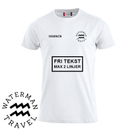 Premium Tee - Hvid - Waterman Travel Premium Tee - Hvid - Waterman Travel