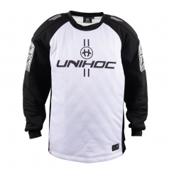 Unihoc Alpha Målmandstrøje - white/black