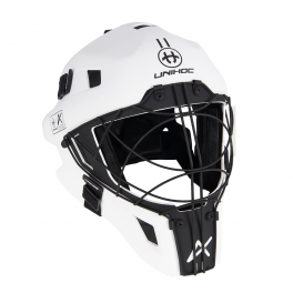 Unihoc Alpha 66 Målmandshjelm white Unihoc Alpha 66 Målmandshjelm white