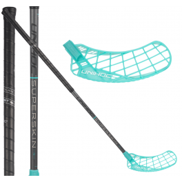 Unihoc Epic Superskin PRO 26 graphite/turquoise - Floorballstav